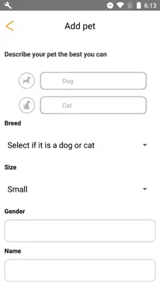 My Pets android App screenshot 9