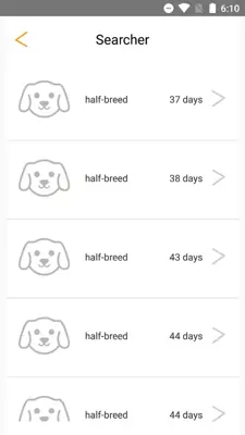 My Pets android App screenshot 1